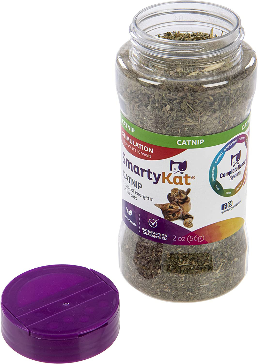 Catnip for Cats & Kittens, Shaker Canister - 2 Ounces